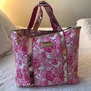 Lilly Pulitzer Tote Bag - Phi Mu Print